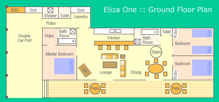 Eliza One Floor Plan